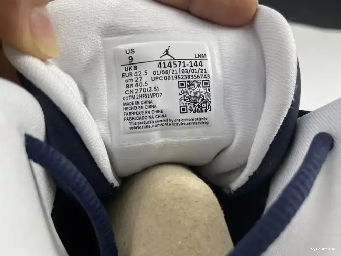 HYPE Powder 13 Jordan Dark 414571-144 Blue Air 0521